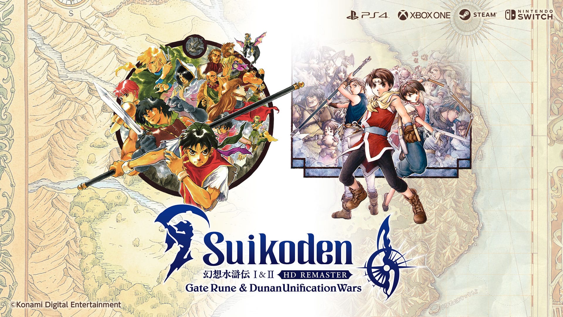 Suikoden I & II HD Remaster: Gate Rune and Dunan Unification Wars