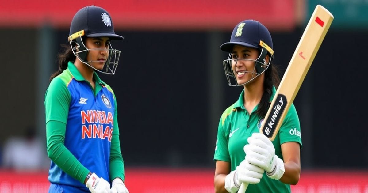 "Mandhana leads India's women's cricket team in their inaugural series against Ireland, aiming for victory."