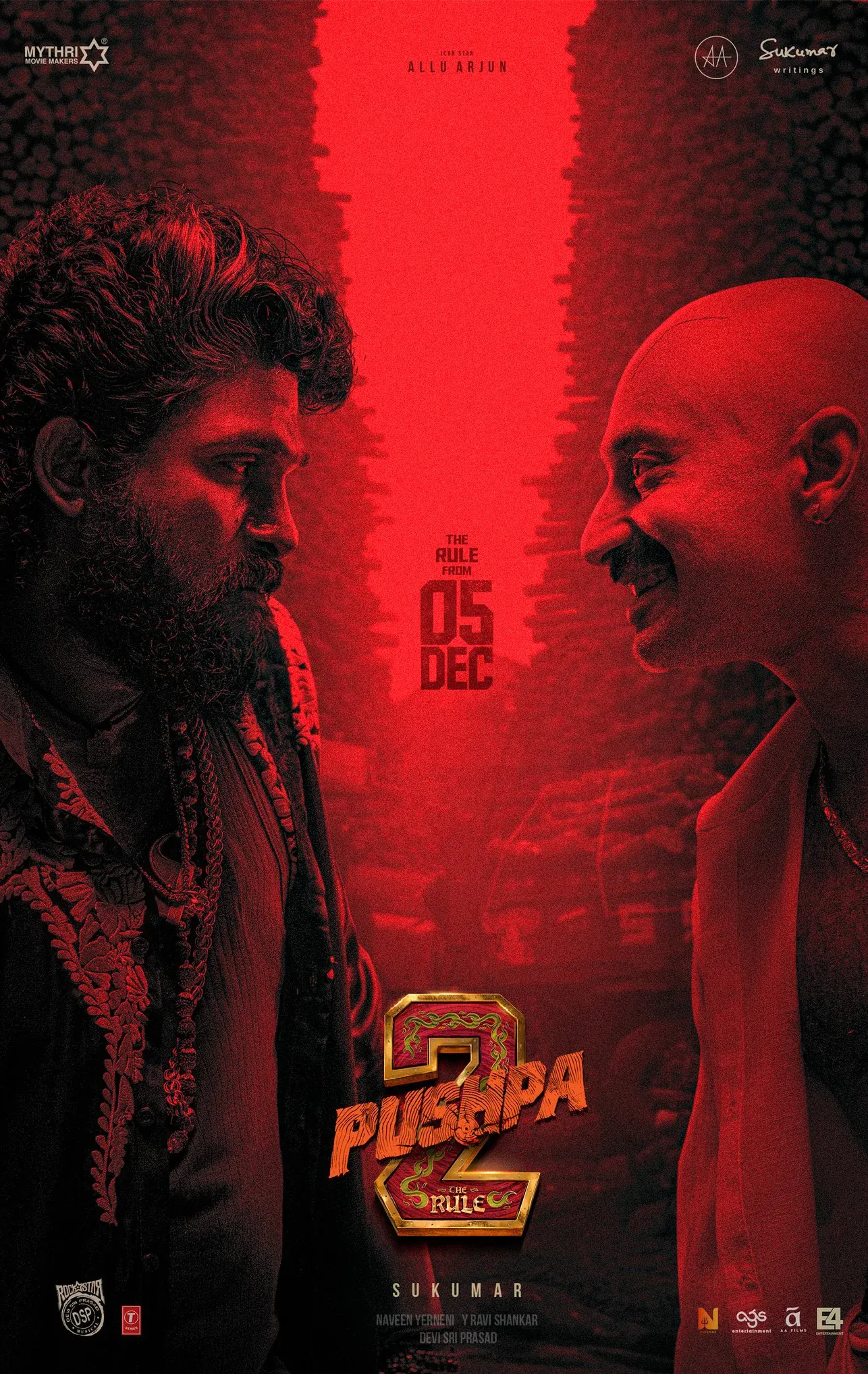 Pushpa 2 : The Rule (2024) Original Poster